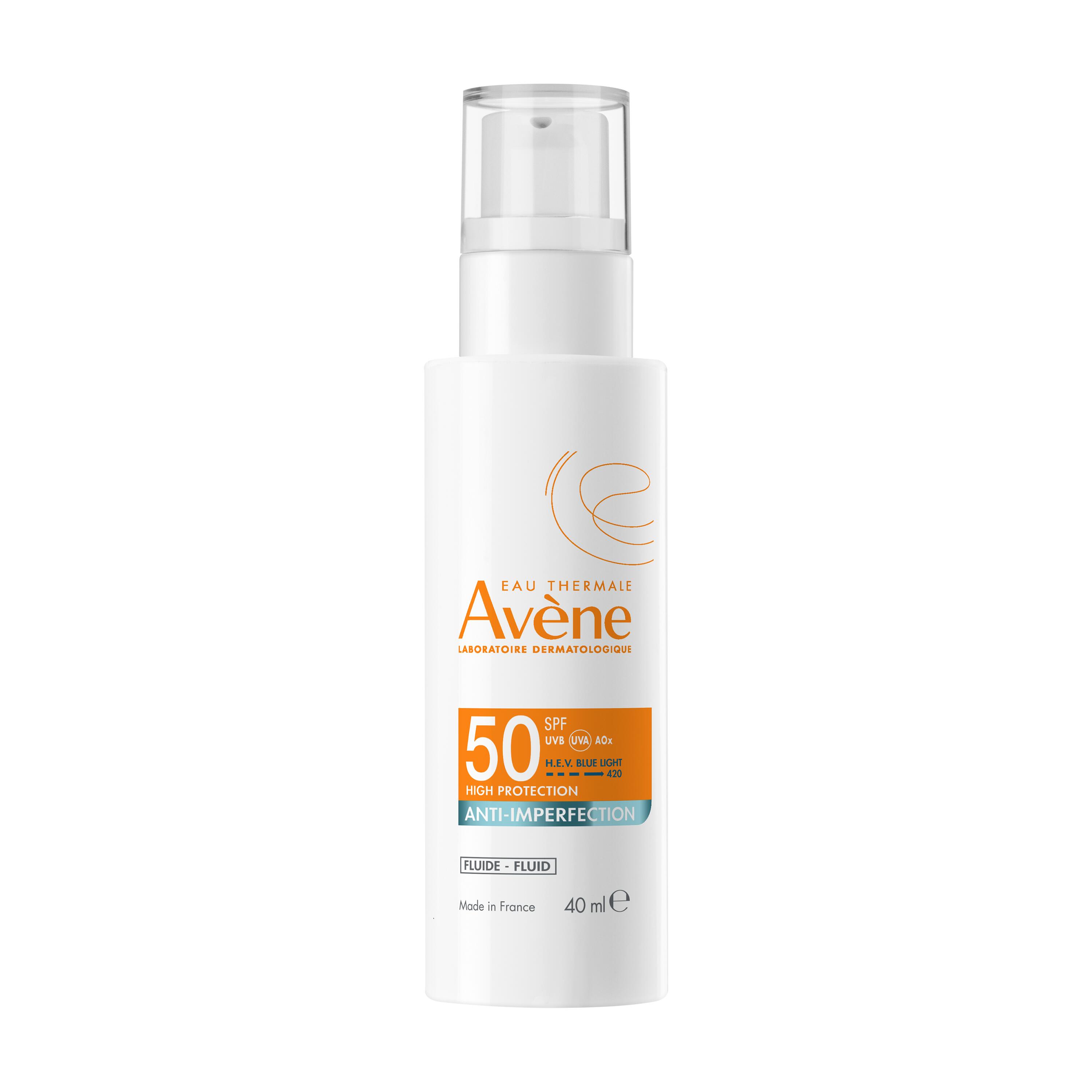 Avène FLUIDO ANTI - IMPERFEZIONI Protezione alta SPF 50 40 ml